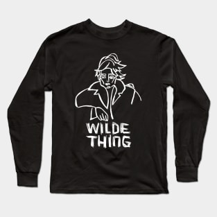 Wilde Thing, Oscar Wilde Long Sleeve T-Shirt